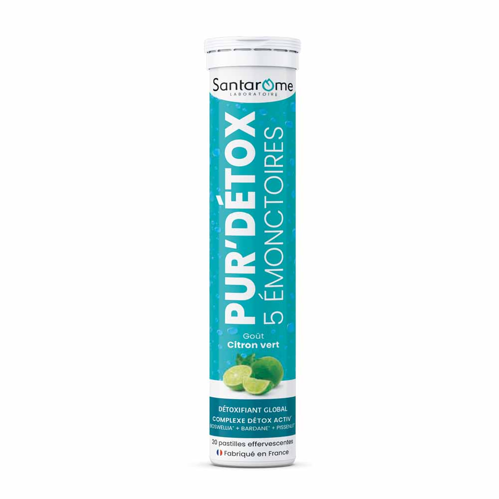 Santarome Pur'Detox 5 Emunctories 20 effervescent tablets