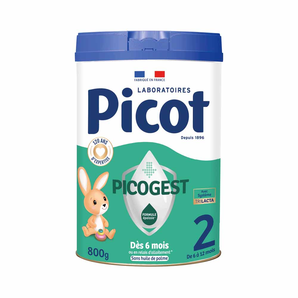 Picot Picogest 2 thickened baby formula suitable from 6 to 12 months 800 g