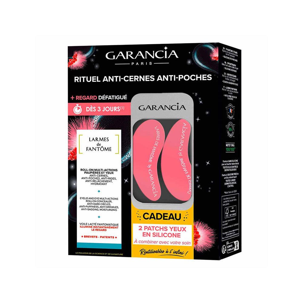 Garancia Ghost Tears gift set with free silicone patches 10 ml