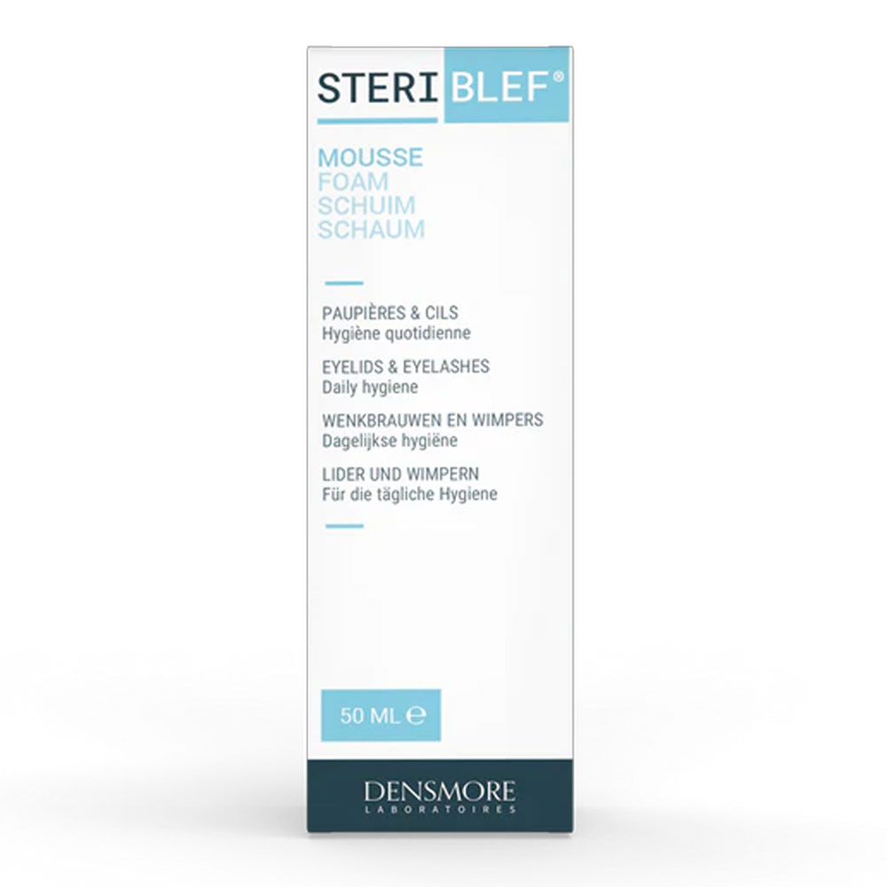 Densmore Steriblef foaming eyelid and lash cleanser 50 ml