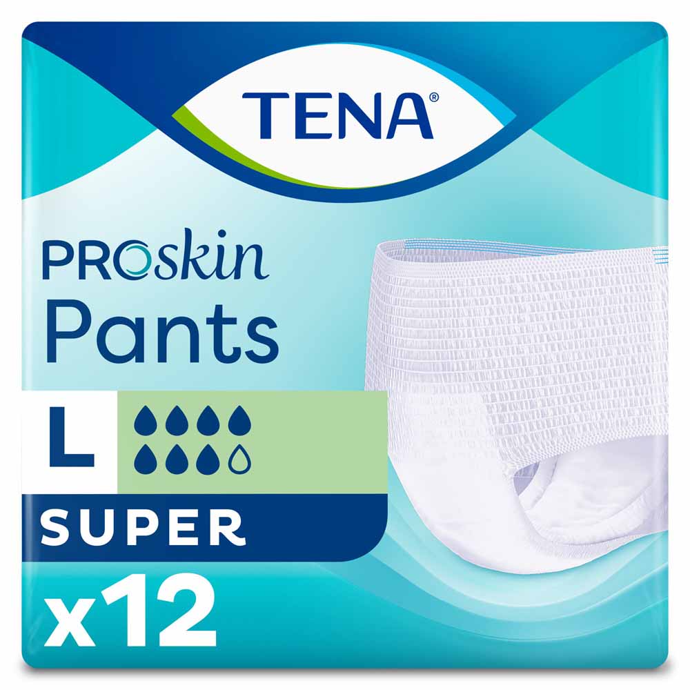 Tena Pants Super large absorbent underwear 12 units
