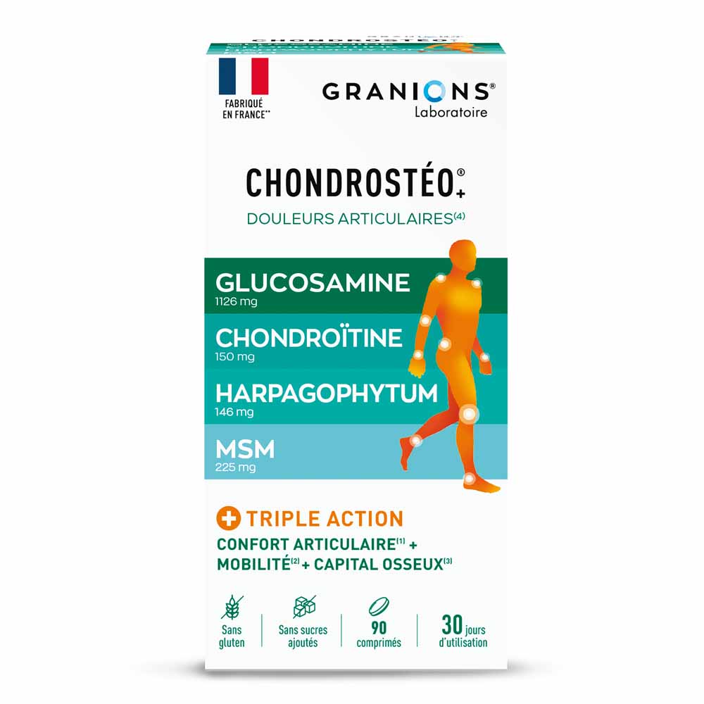 Granions Chondrosteo+ Joints 90 Chondrosteo+ Tablets 90 Comprimes