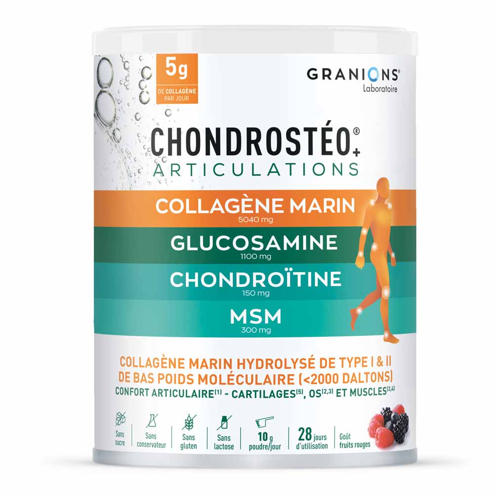 Granions Chondrostéo Marine Collagen Joints Forest fruits 280g