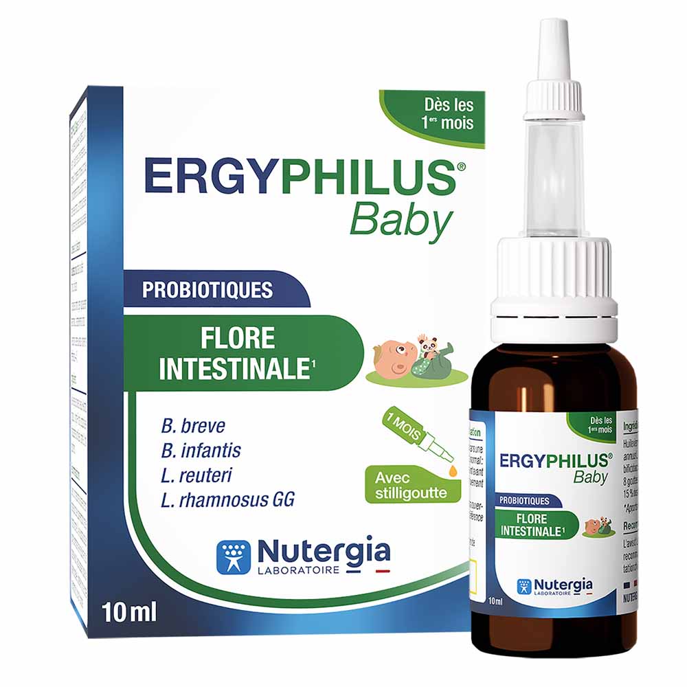 Nutergia Ergyphilus Microbiota Baby With Stilligoute From 1 Month 10ml