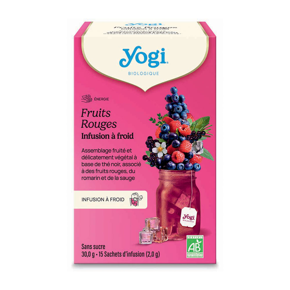 Yogi Tea Cold-Infused Red Berries 15 sachets
