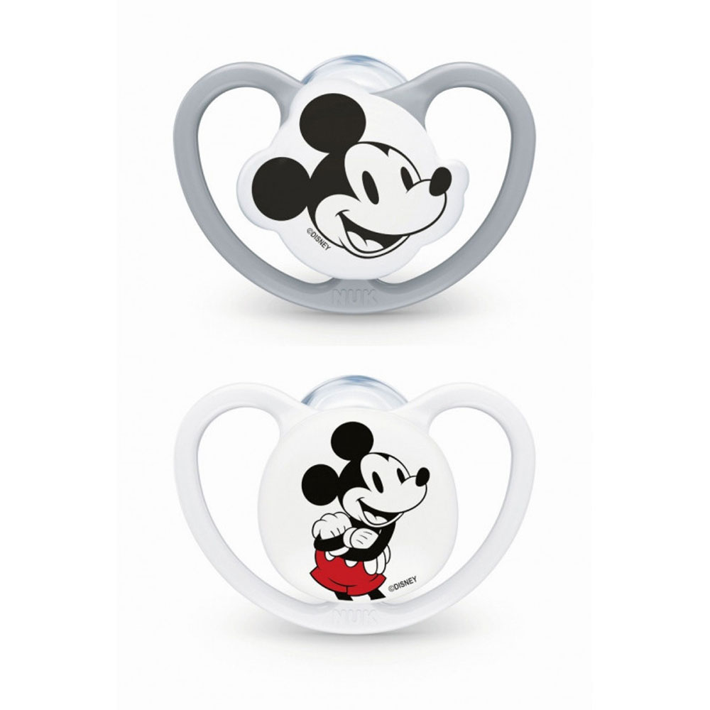 Nuk Space Disney physiological soothers suitable for 6–18 months 2 x