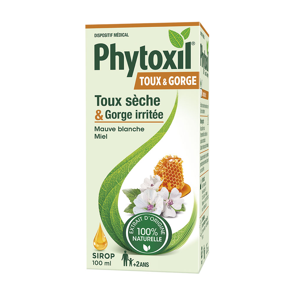 Phytoxil Dry Cough and Sore Throat Syrup 100 ml