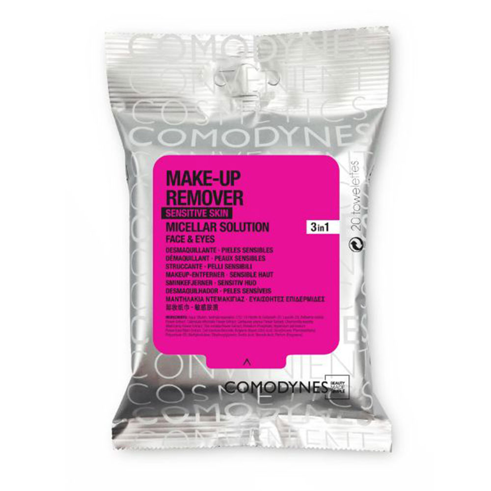 Comodynes Micellar cleansing wipes sensitive skin 20 units