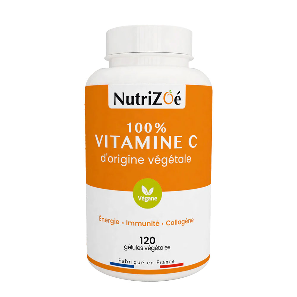 NutriZoé Plant-based vitamin C 120 capsules