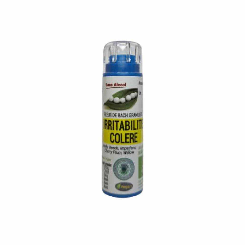 Kosmeo Irritability Anger Organic Bach Flowers 120 granules