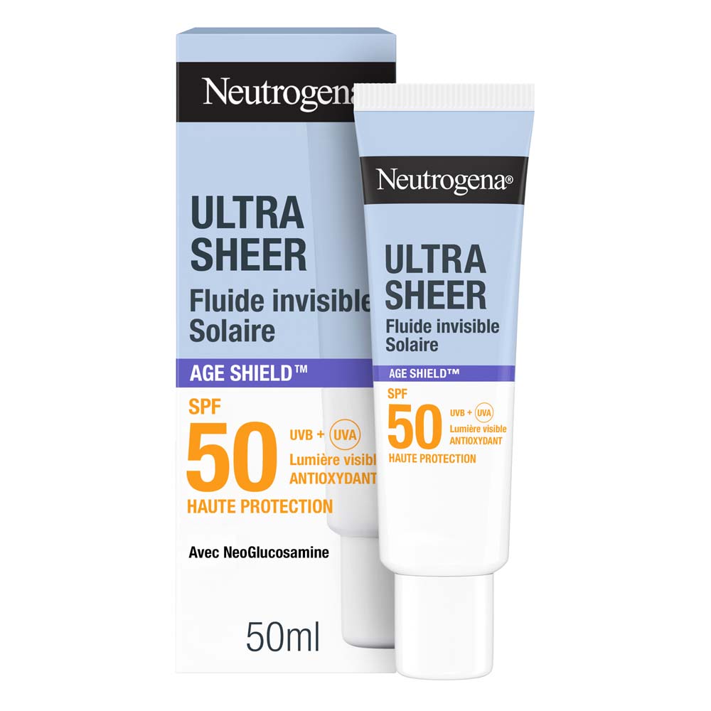 Neutrogena Ultra Sheer Invisible Anti-Ageing Sun Fluid SPF50 50 ml