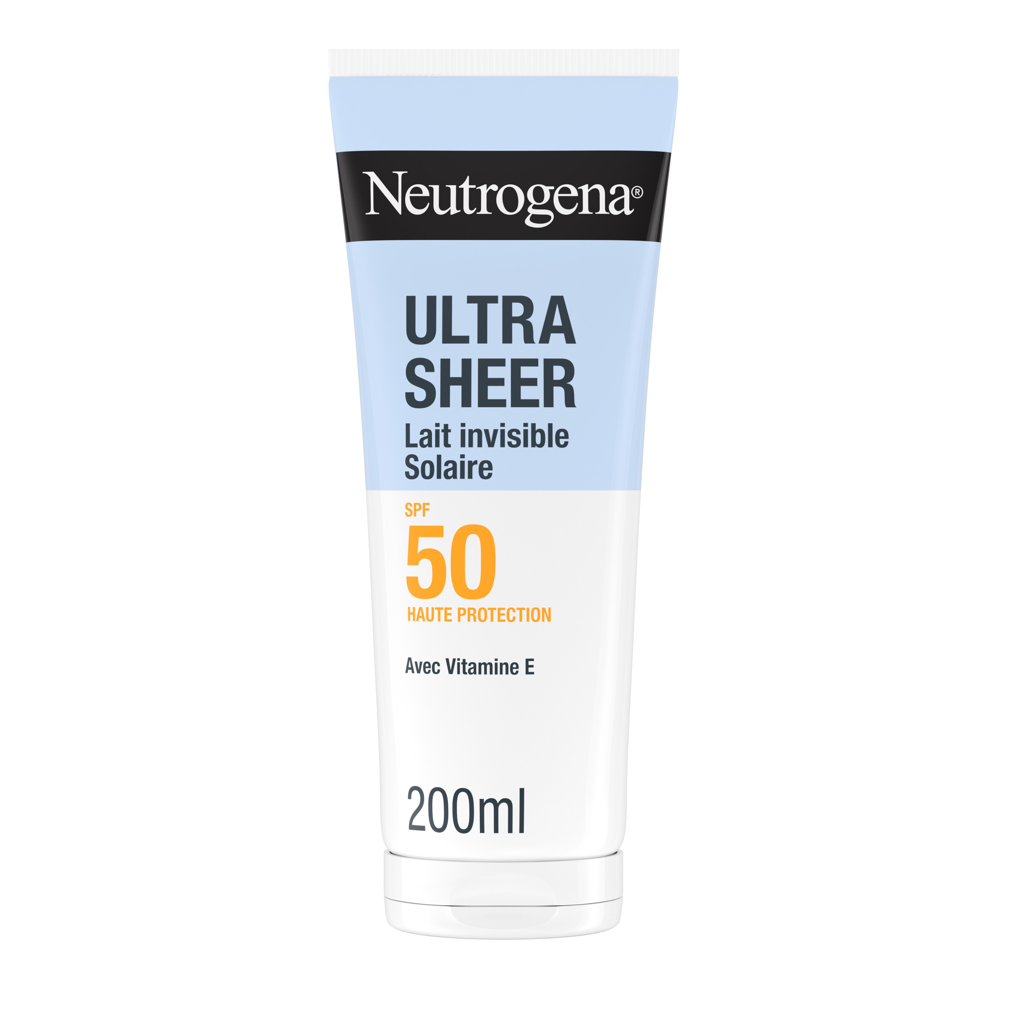 Neutrogena Ultra Sheer Invisible sun milk SPF50 200 ml