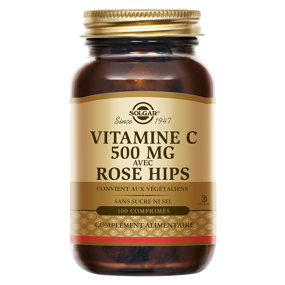 Solgar Vitamin C 500 with rose hips 100 tablets
