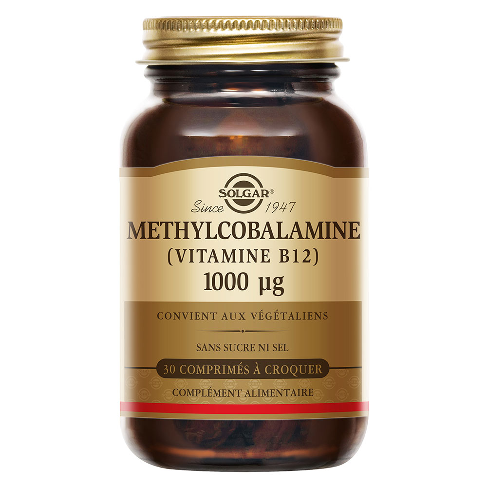 Solgar Methylcobalamin Vitamin B12 30 chewable tablets