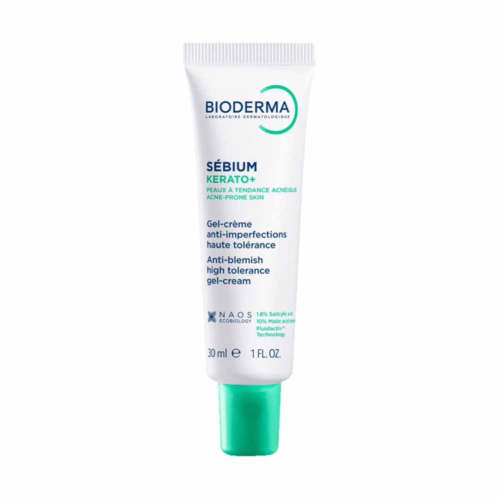 Bioderma Sebium Kerato+ blemish control high-tolerance gel-cream acne-prone skin 30 ml