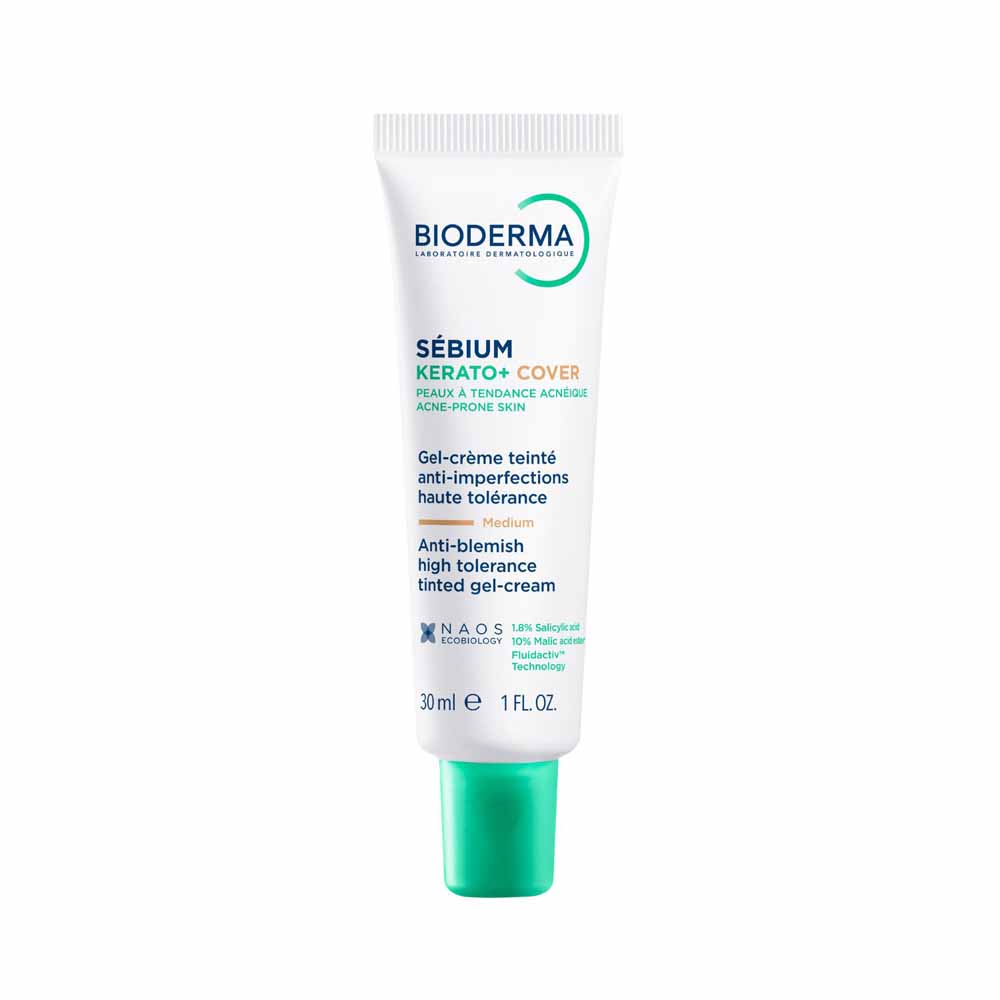 Bioderma Sébium Kerato + Tinted Cover Gel Medium anti-imperfection tinted gel 30 ml