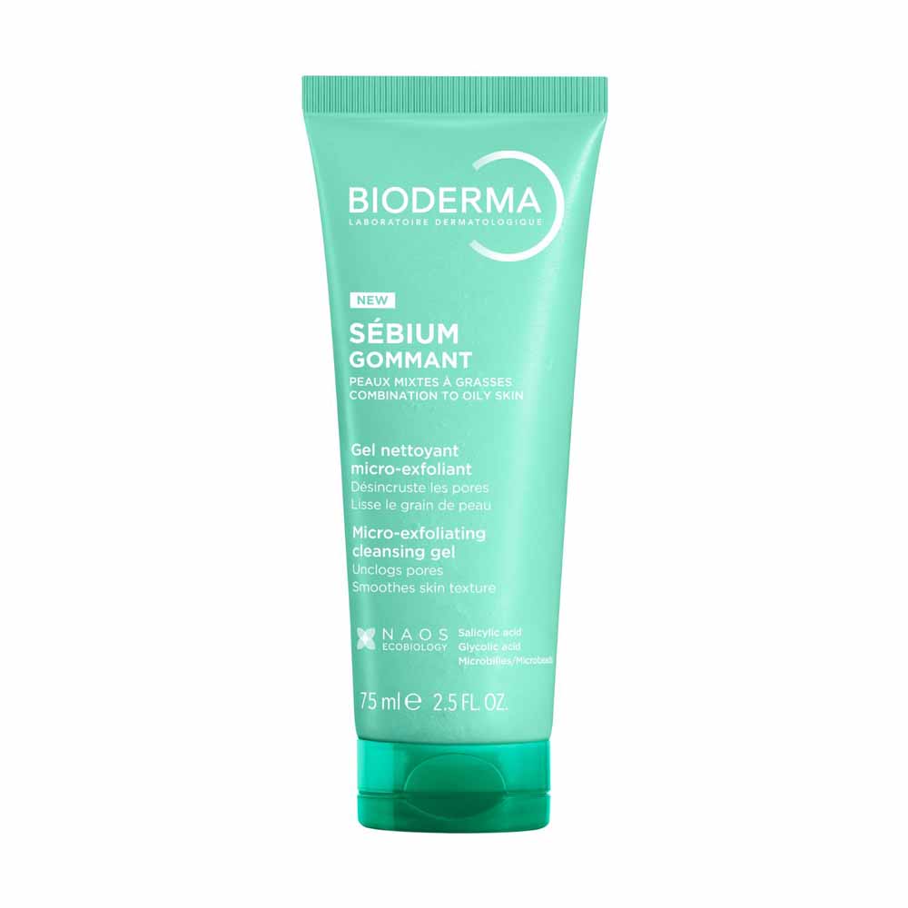 Bioderma Sebium Exfoliating cleansing gel 75 ml