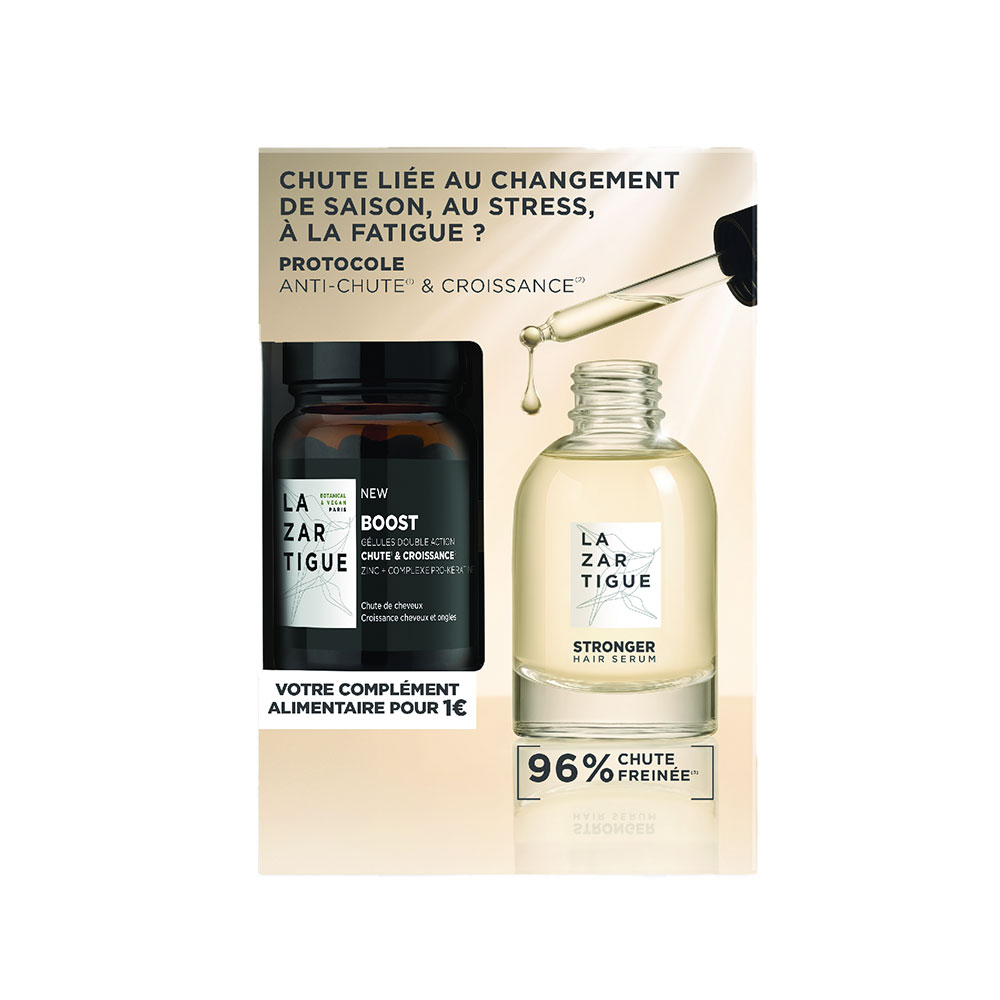 Lazartigue Stronger Serum + Boost set 50 ml