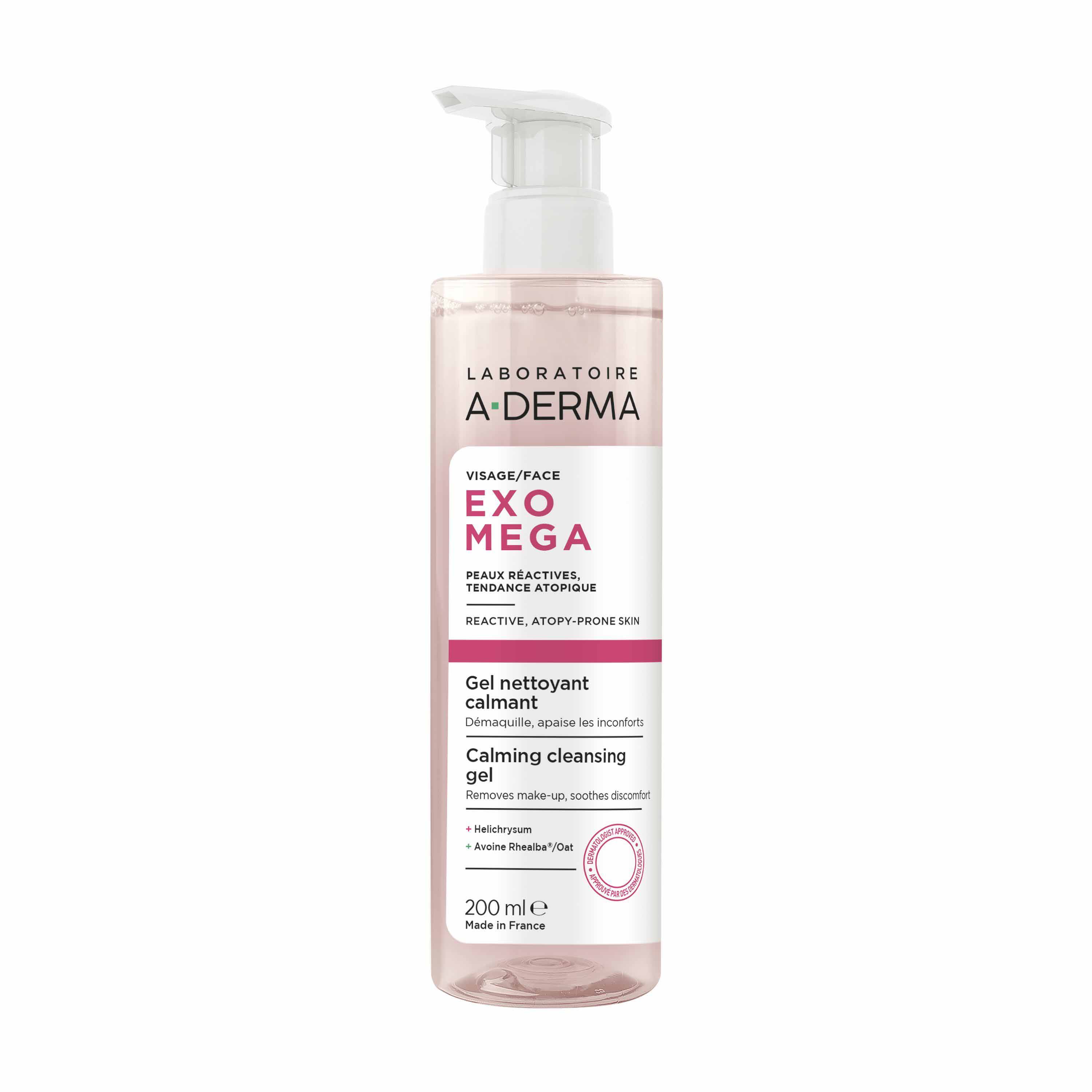 A-Derma Exomega Soothing cleansing gel 200 ml
