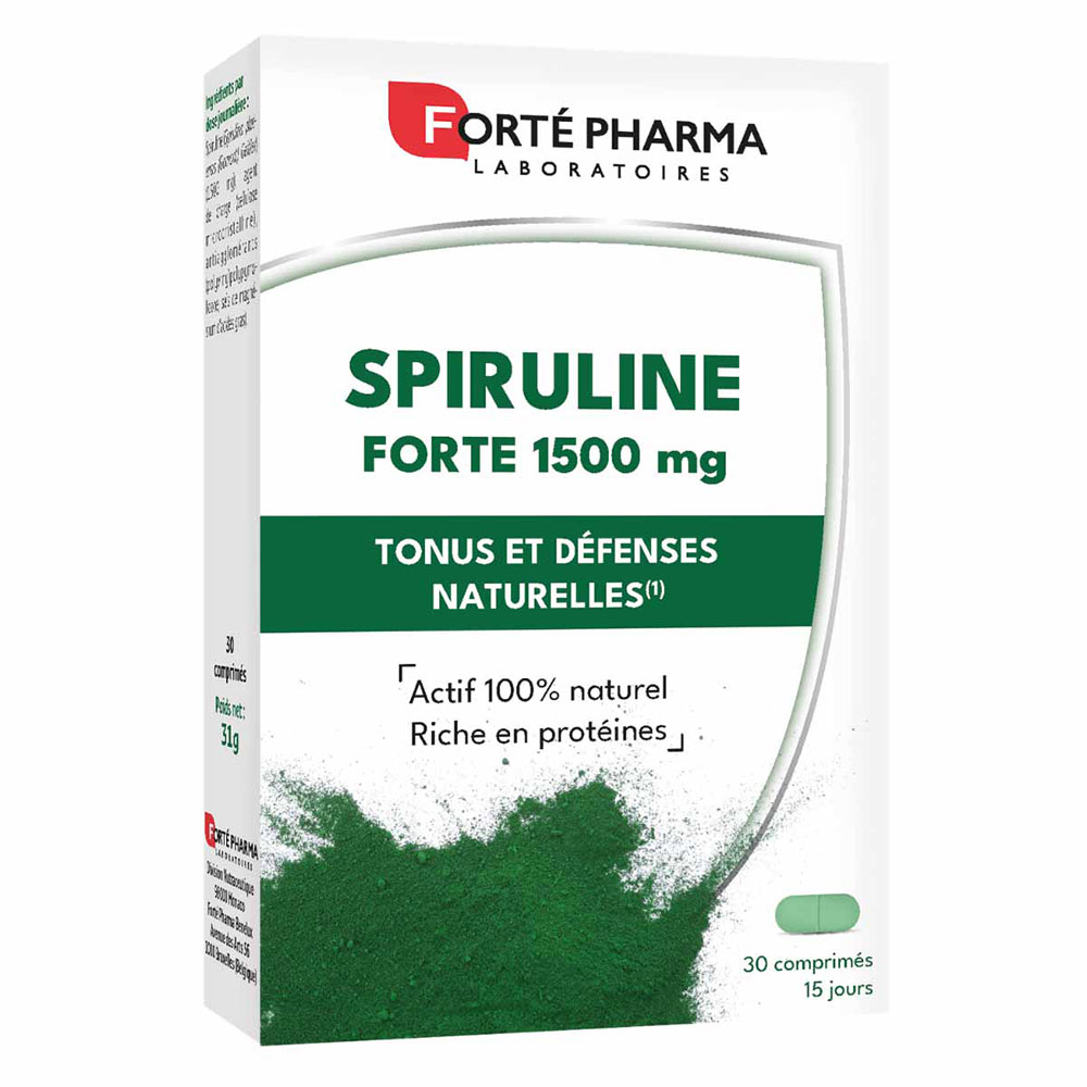 Forté Pharma Spirulina 1500 30 tablets