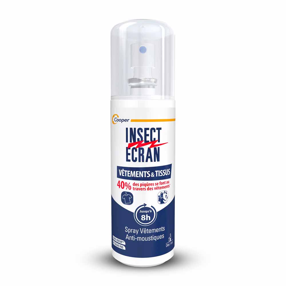 Insect Ecran Textiles Anti-Mosquito Clothing and Fabric Spray 100 ml