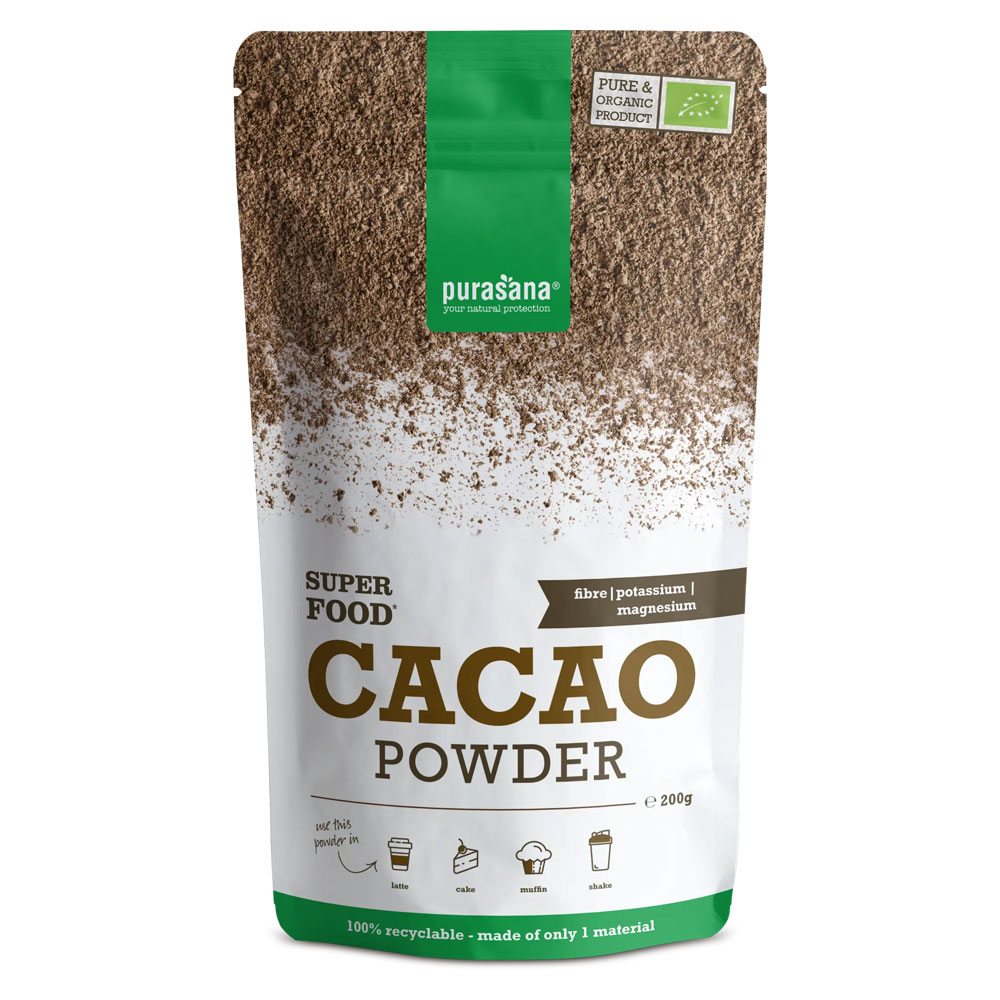 Purasana Organic Cocoa Powder 200 g