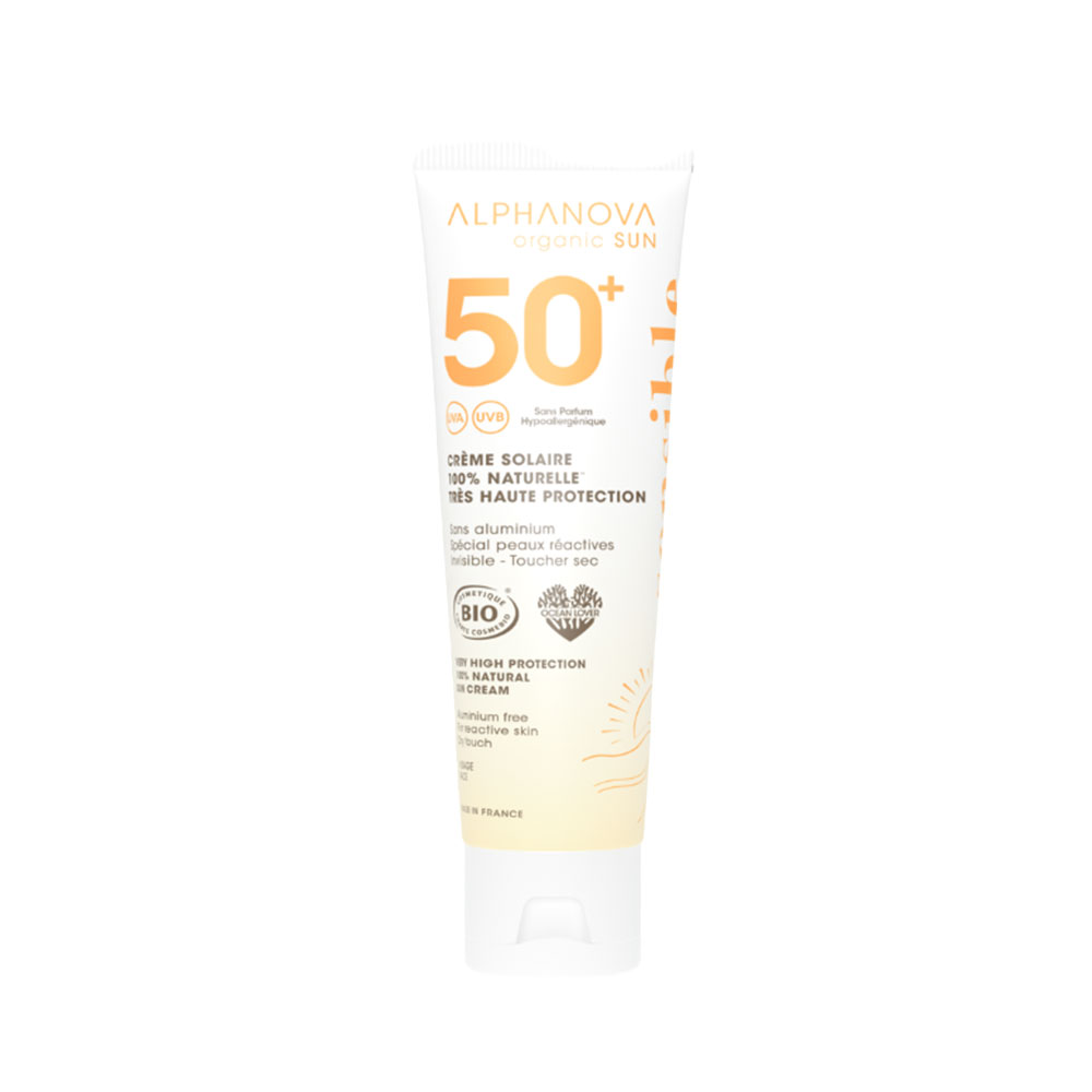 Alphanova Organic Sun SPF50+ sun cream Sensitiv+ 50 g
