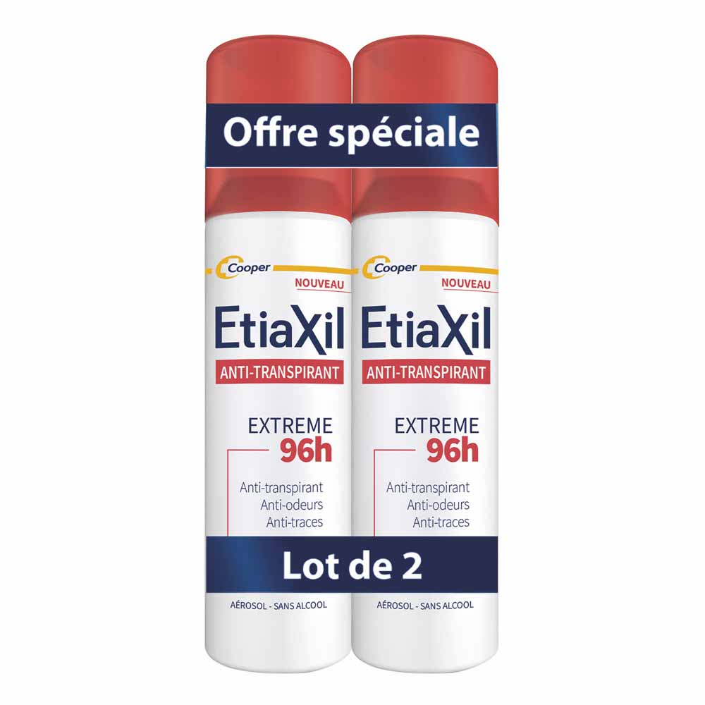 Etiaxil Extreme 96-hour anti-perspirant aerosol 2 x 150 ml