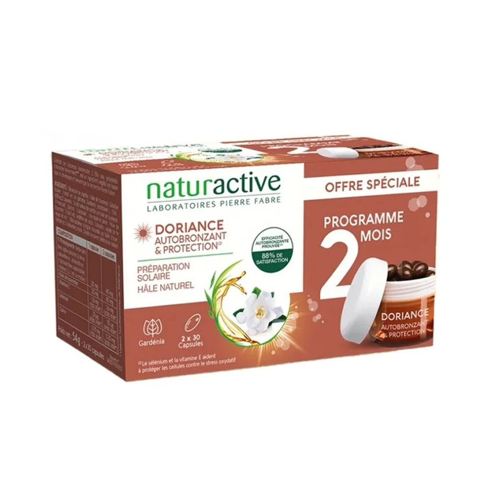 Naturactive Doriance Self-tan & protection 2 x 30 capsules