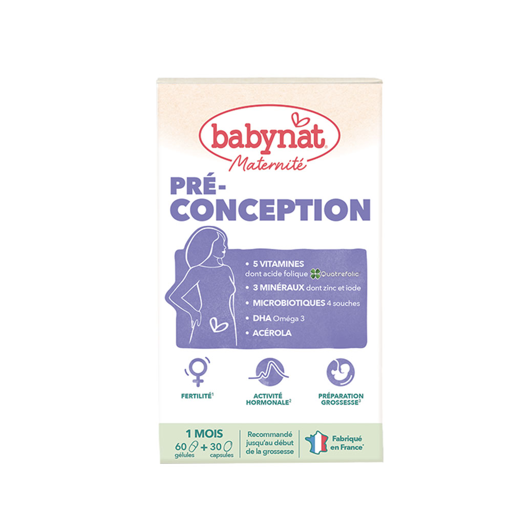 Babynat Maternité Preconception 60 capsules + 30 capsules