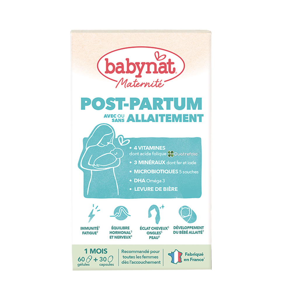 Babynat Maternité Postpartum 60 capsules + 30 capsules