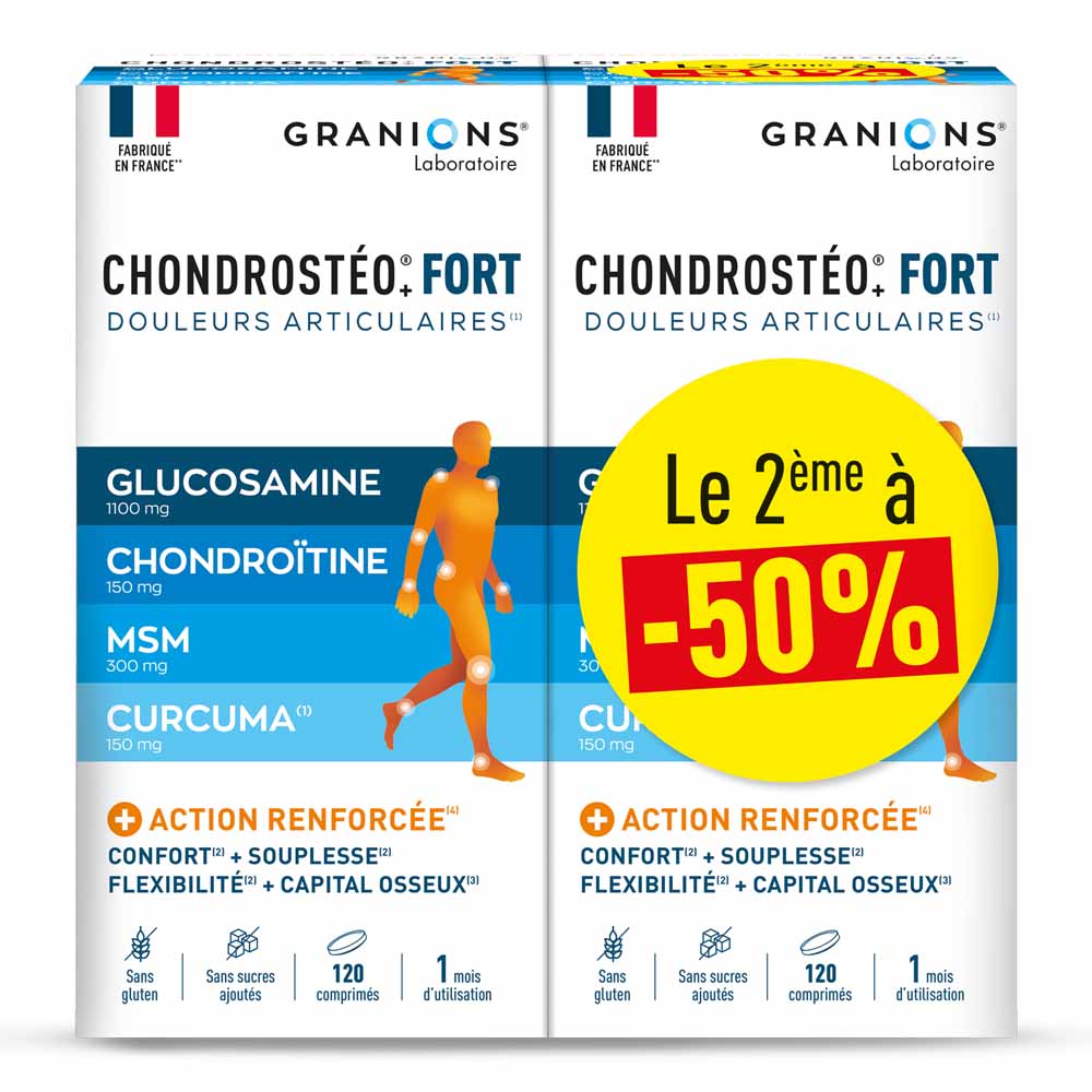 Granions Chondrosteo forte joints 2x120 Tablets