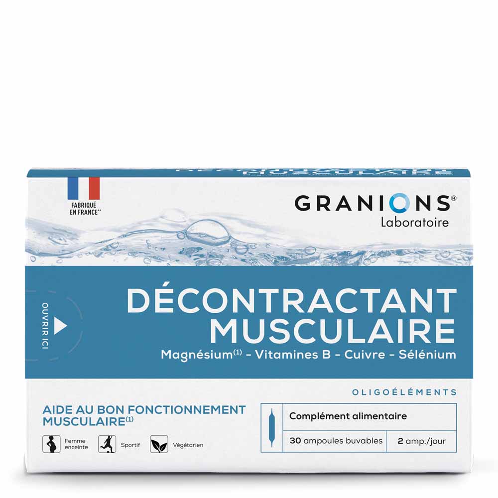 Granions Muscle Relaxation 30 Phials