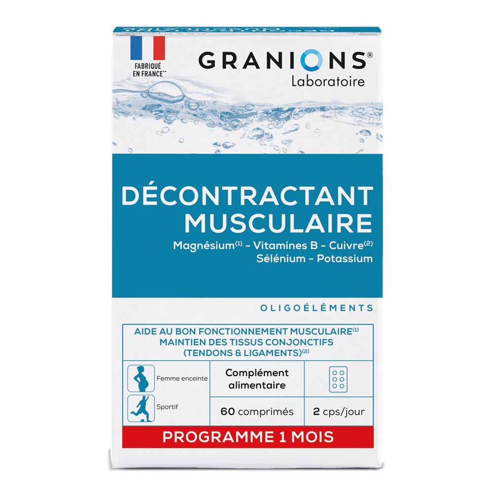 Granions Muscle relaxant 60 tablets