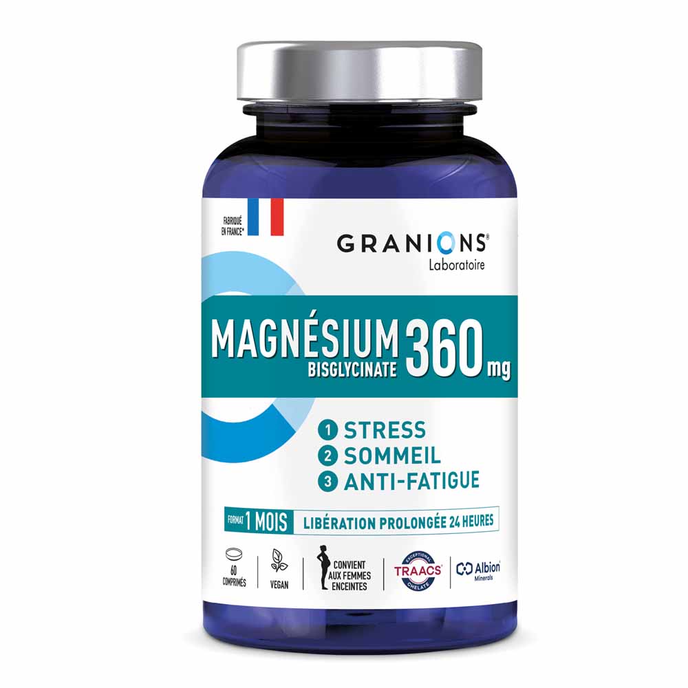 Granions Magnesium Stress Sleep Fatigue 60 tablets
