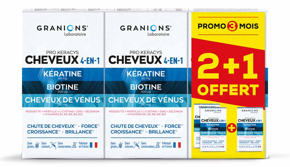 Granions Pro Keracys 4in1 Hair 3x90 tablets