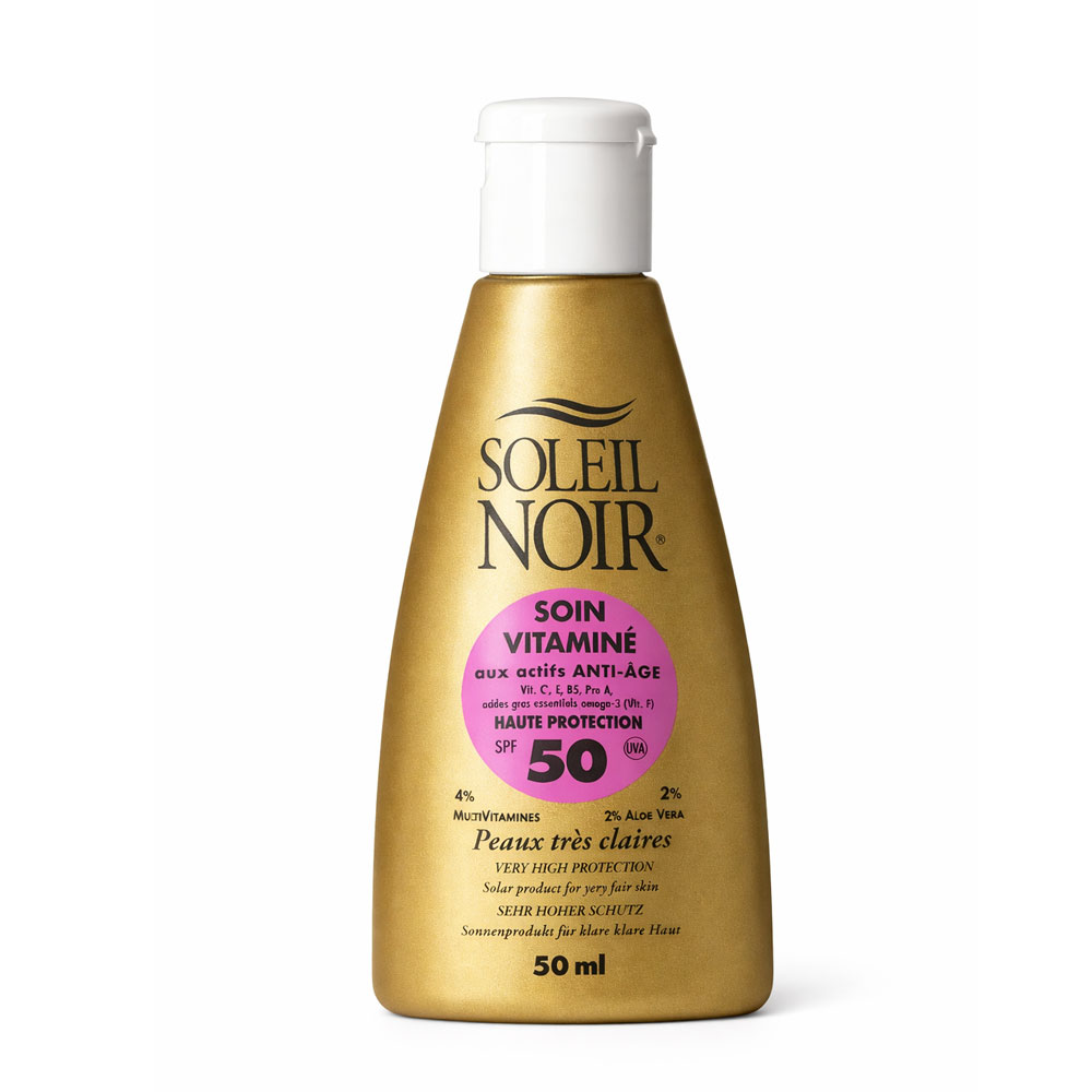 Soleil Noir Vitaminised anti-ageing SPF50 care very fair skin 50 ml