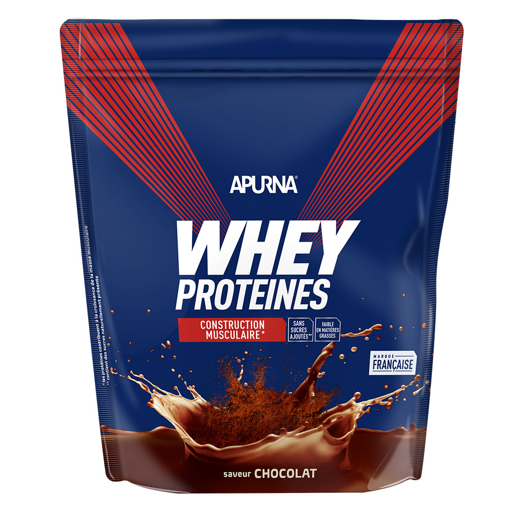 Apurna Muscle-building whey protein doypack 720 g
