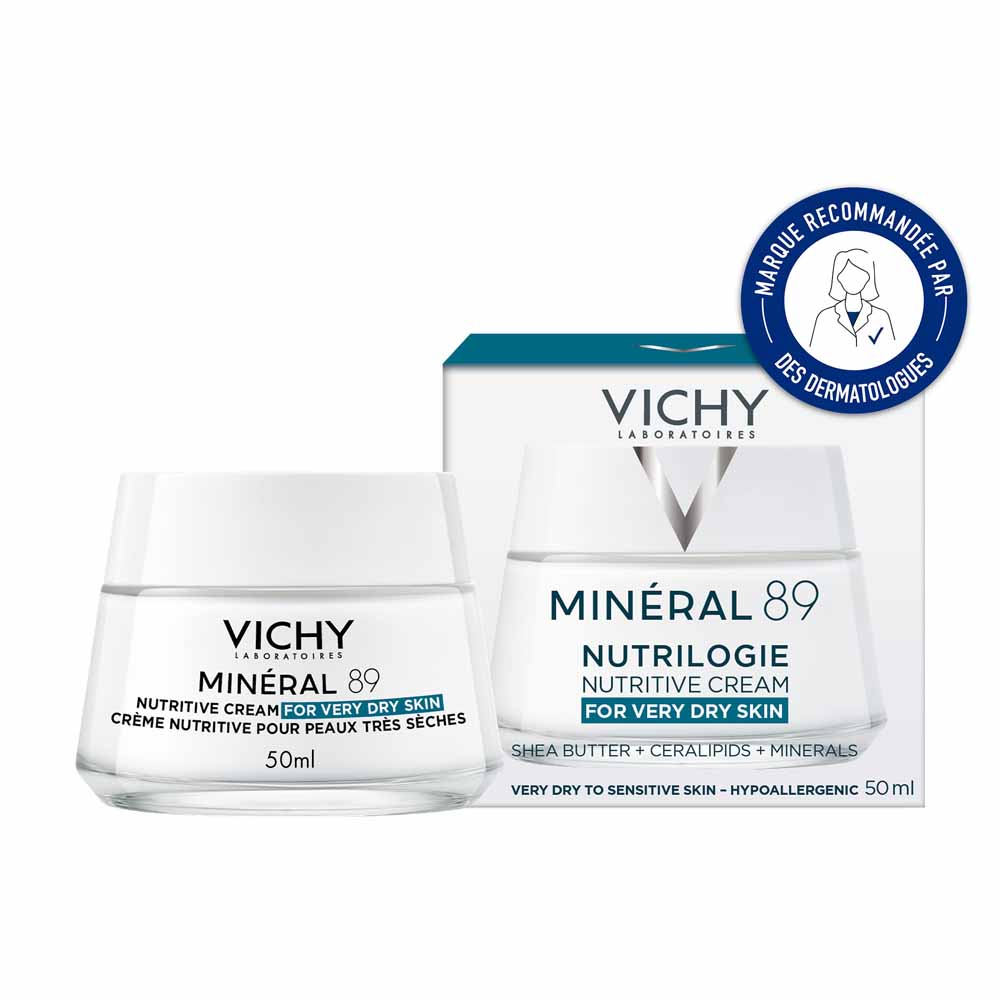 Vichy Mineral 89 Nutrilogie nourishing cream very dry and sensitive skin 50 ml