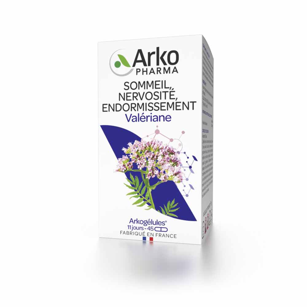 Arkopharma Arkocapsules Valerian sleep nervousness and falling asleep 45 capsules