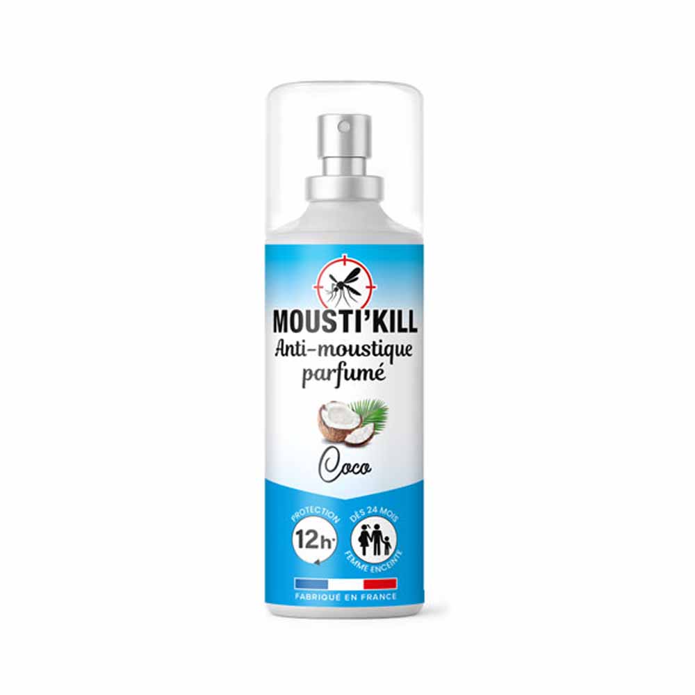Mousti'Kill Insect repellent spray with 100 ml