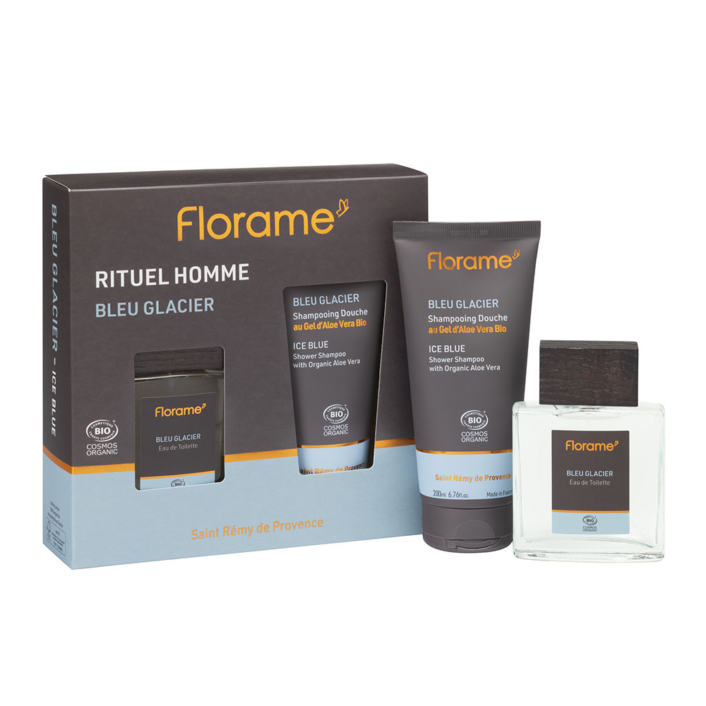 Florame Men's Blue Glacier Ritual Set