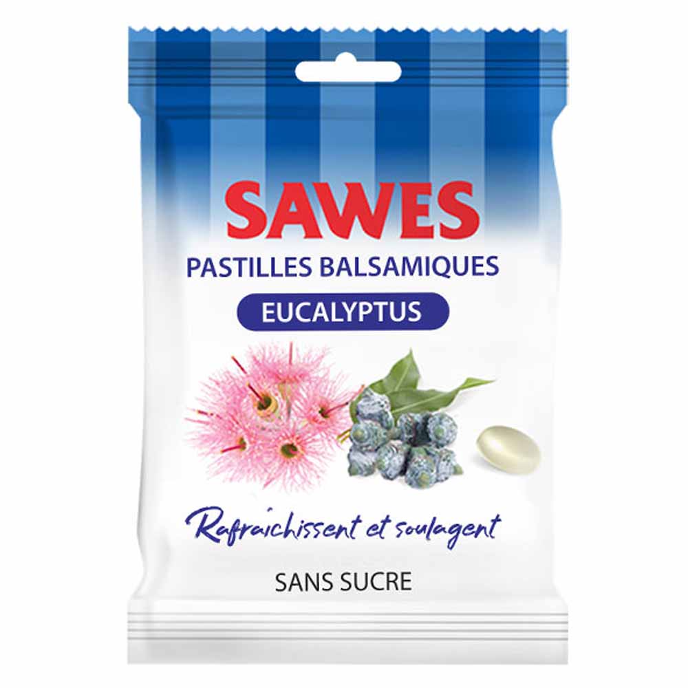 SAWES Sugar-free eucalyptus sweets 50 g