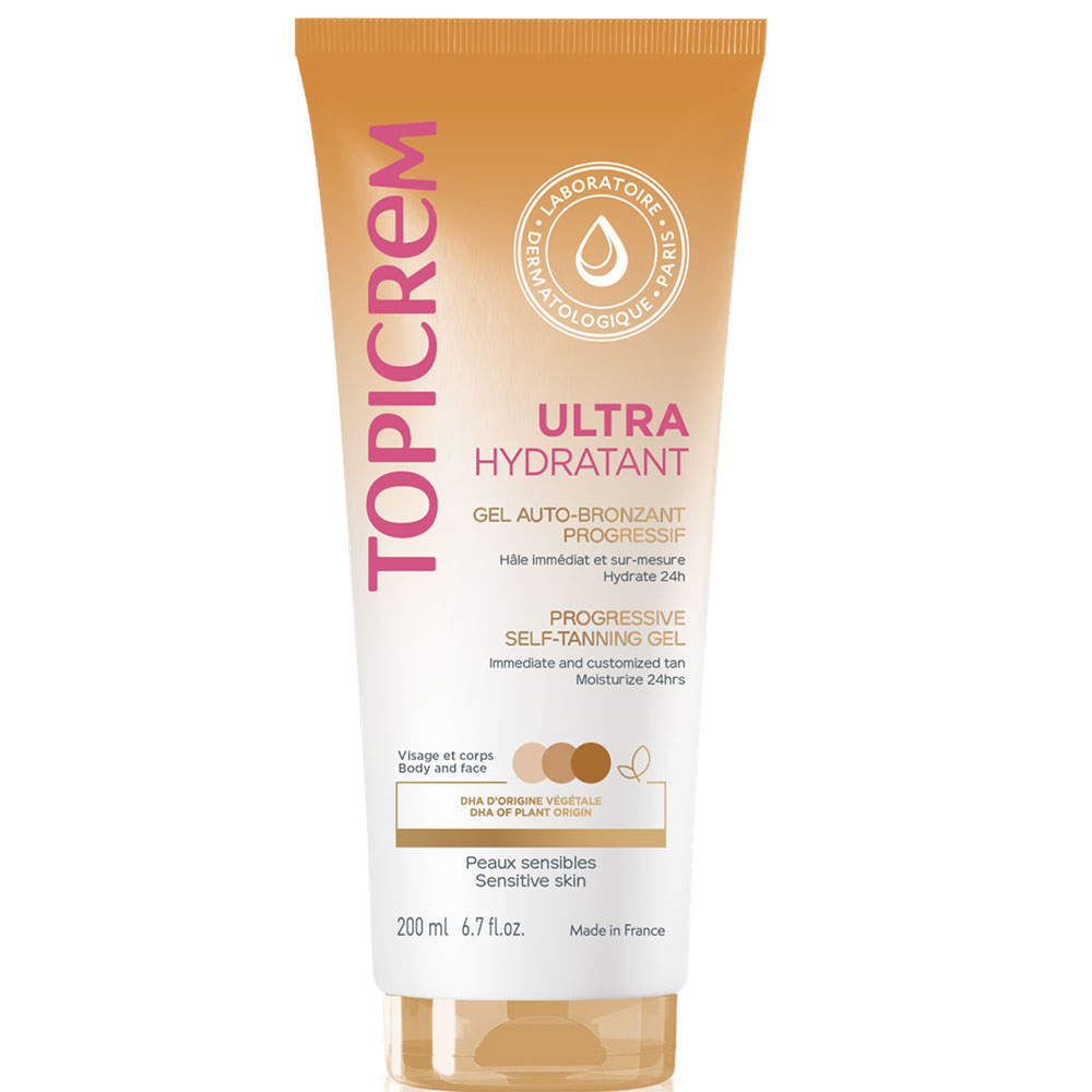 Topicrem Ultra-Hydrating Progressive self-tanning gel 200 ml