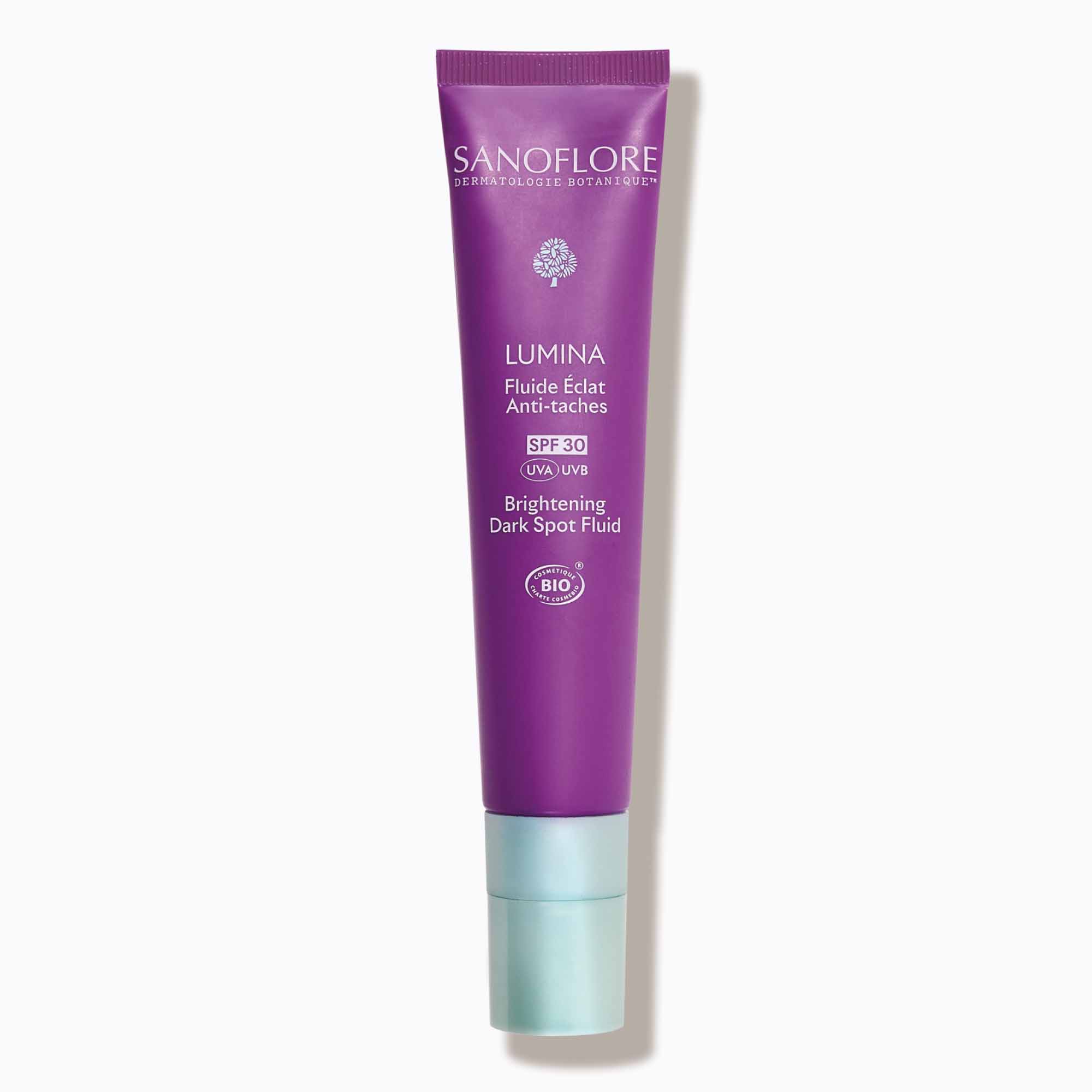 Sanoflore Lumina Brightening anti-dark-spot fluid SPF30 organic 40 ml