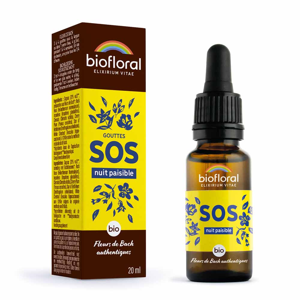 Biofloral SOS peaceful night organic 20 ml