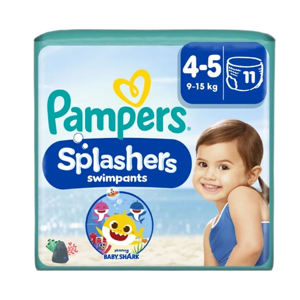 Pampers Splashers disposable swim pants 11 units