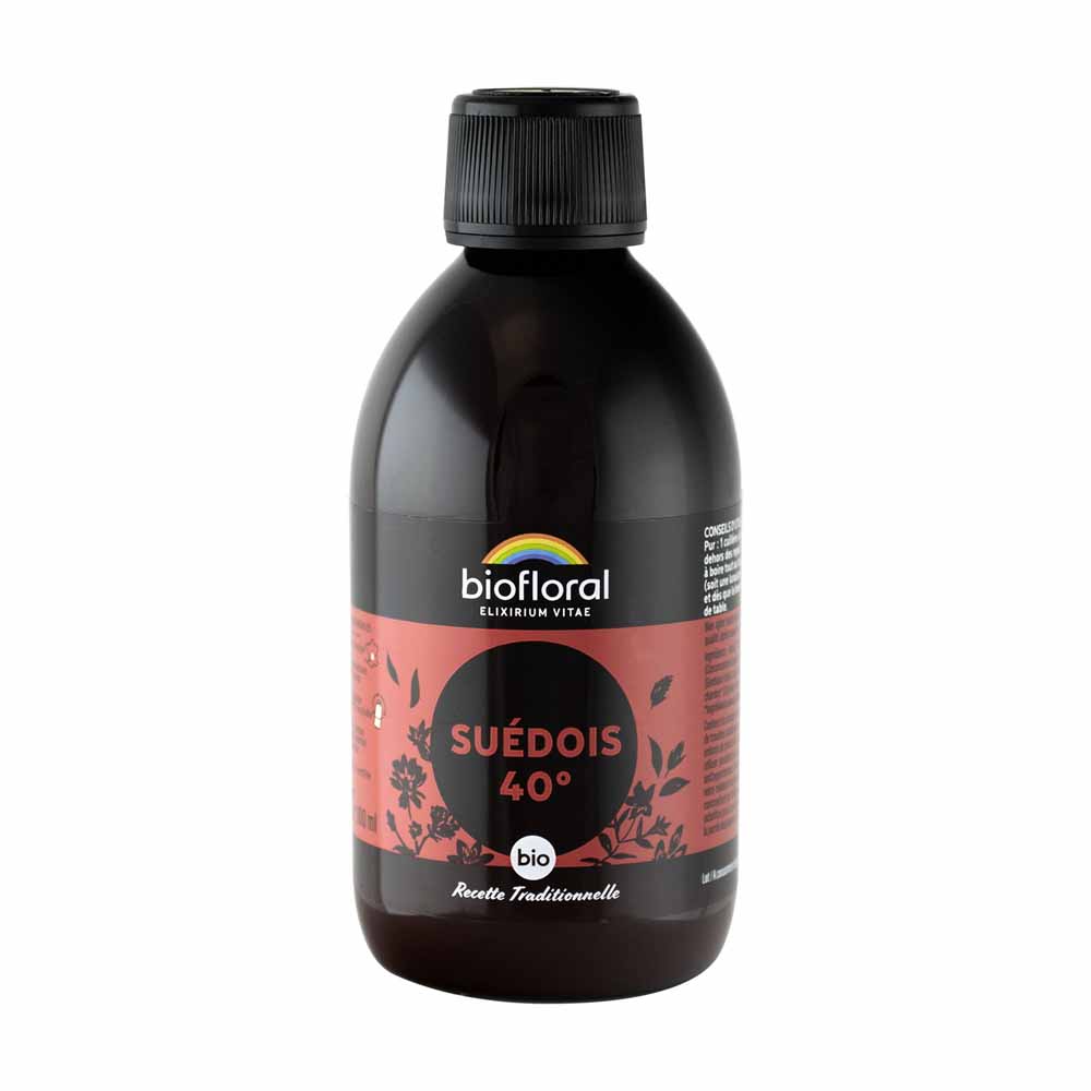 Biofloral Swedish bitters 40° organic 300 ml