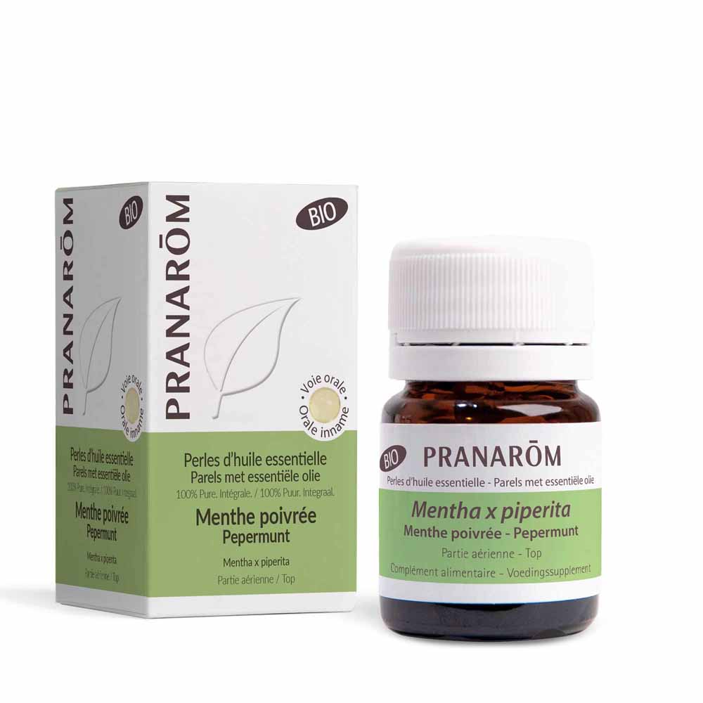 Pranarôm Essential oils Peppermint organic 60 pearls