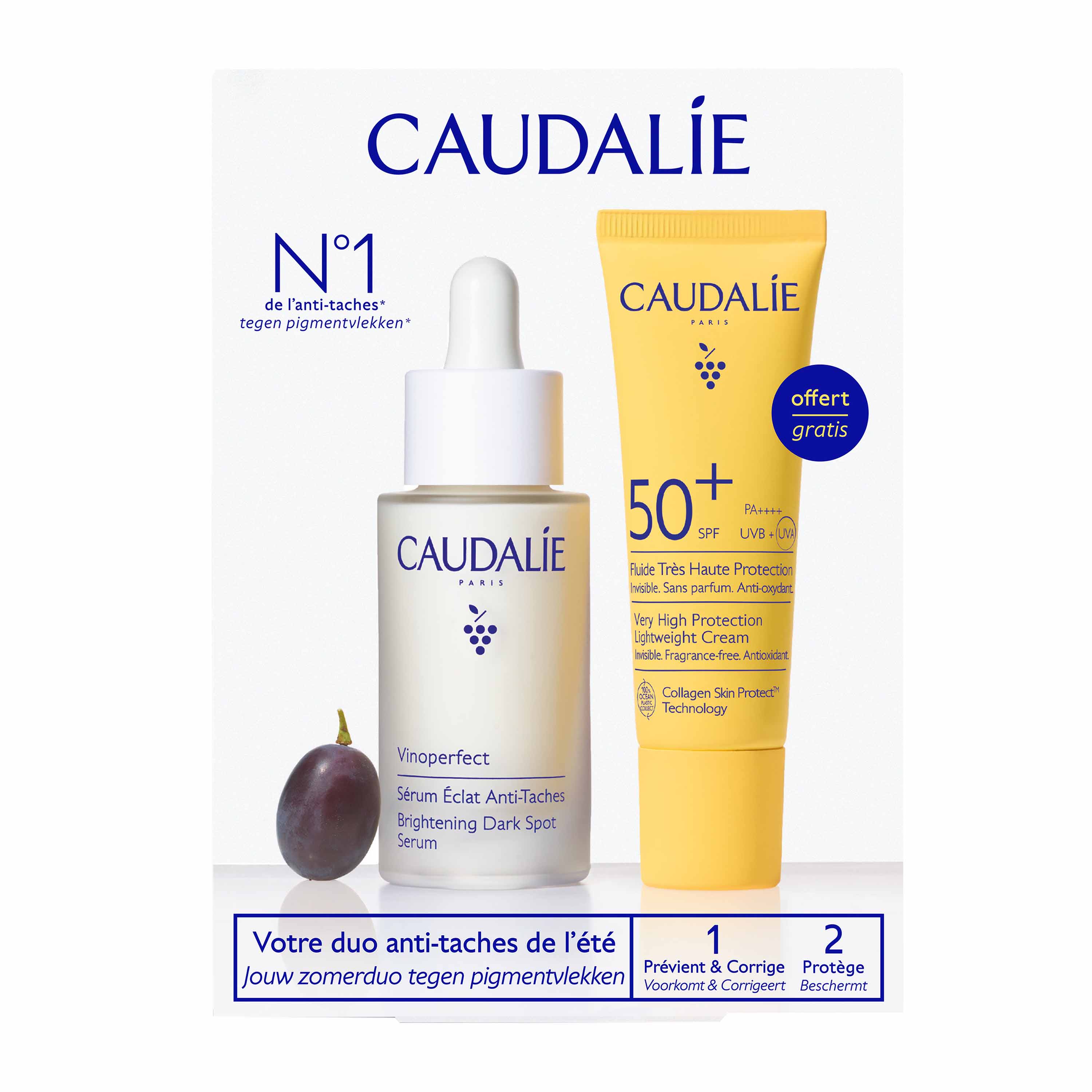 Caudalie Vinoperfect Summer dark spot duo